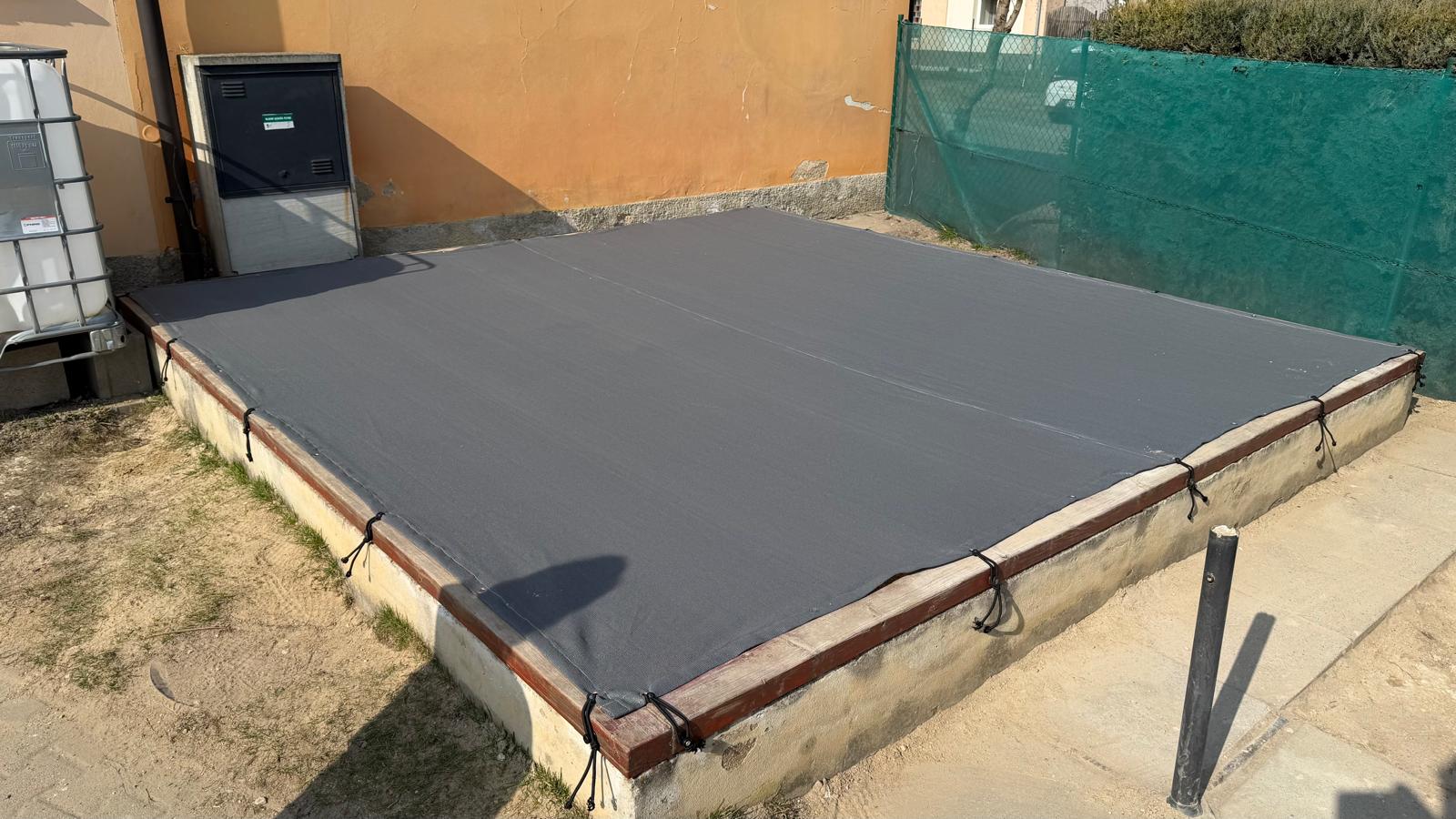 realizace krycí sítě - Mateřská škola Valentýnka II Hřebeč